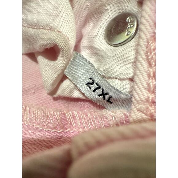 Gap Jeans Womens 4x27XL Pink Universal Legging High Rise Stretch Denim Pants - Picture 10 of 14